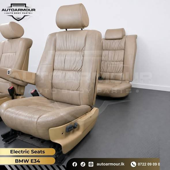 BMW E34 Complete Original Electric Seat Set