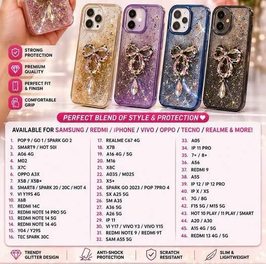 Ladies bow backcover