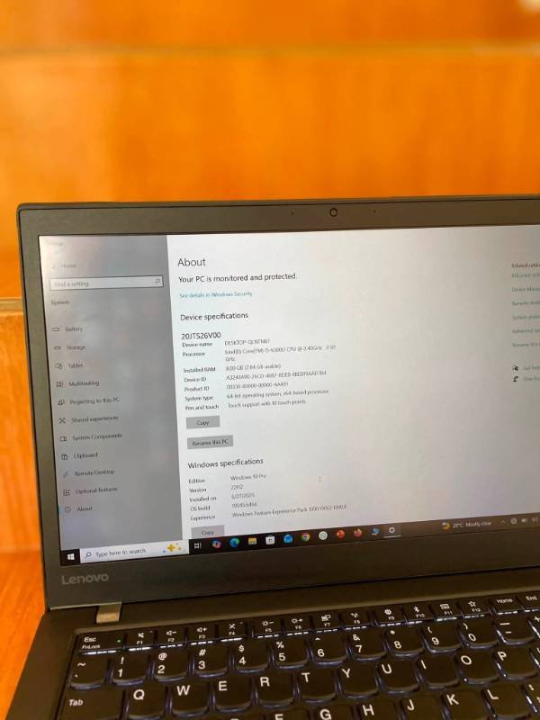 Lenovo think pad for sale
