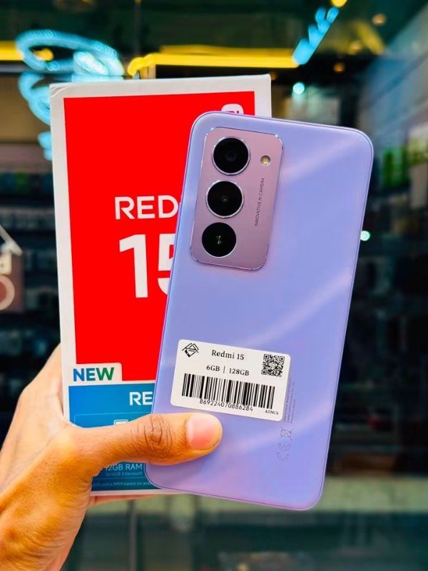 Redmi 15 6GB | 128GB  | PURPLE